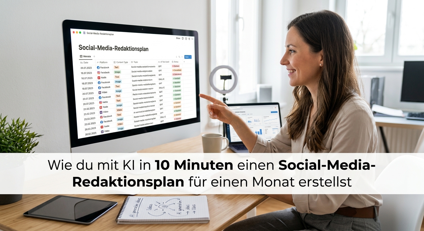 social-media-redaktionsplan-mit-ki